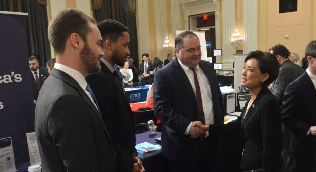 Rep. Young Kim greets America's Credit Unions 