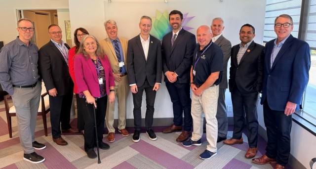 Group pic with Rep. Brian Fitzpatrick