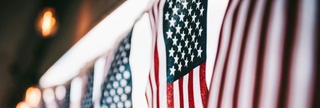 American flags