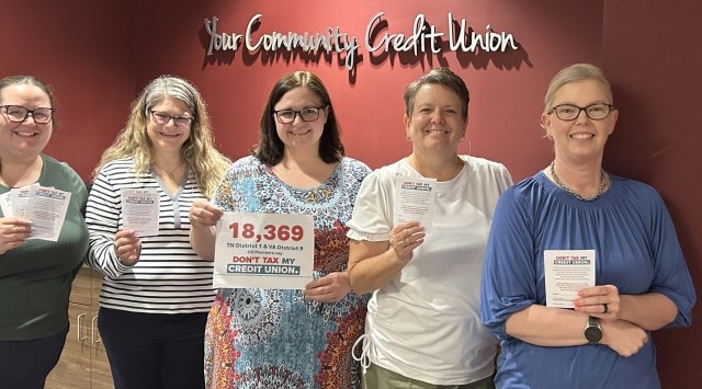 Group holding DTMCU postcards